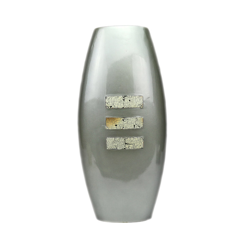 Vase en céramique Bello, Gris