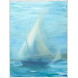 Sailboats I Painting by Ryan Brown