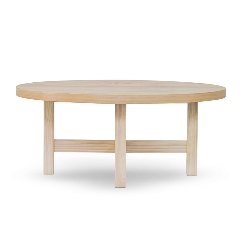 Kokomi Round Natural Wood Coffee Table (40'')