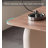 Solid Wood Frame Desk with Three Drawers and CPU Compartment-1510965676
