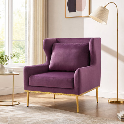 Fauteuil de canapé simple confortable avec un design incurvé et un coussin de dossier moelleux - parfait pour les coins lecture