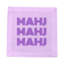 Serviettes de table en satin de coton Mahj Mahj Mahj Mahjong-1083727390