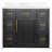 Akalya 42'' Waterfall Bathroom Vanity with Engineered Stone Vanity Top-2104723003