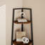 Pursel 68.5'' Tall 5 Tier Corner Bookcase 6 Tier Triangle Design Storage Bookcase Corner Shelf-1991823563