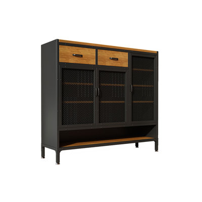 24 Pair Shoe Storage Cabinet