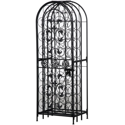 Wrought Iron Wine Rack