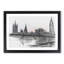 Houses of Parliament & Big Ben in Abstract - Framed Print-55763647-55763652