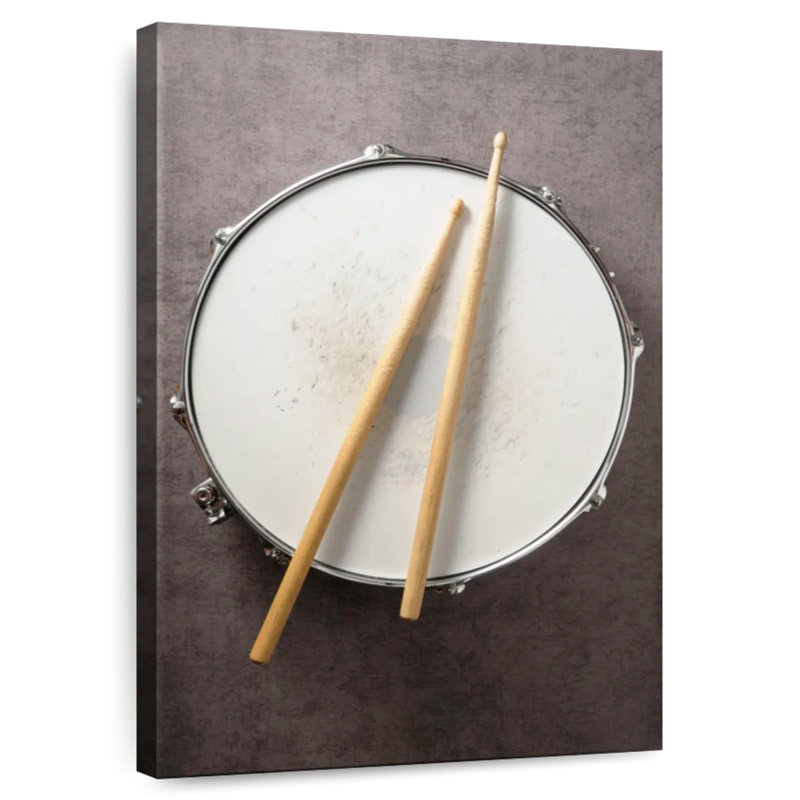 Abarca Old Drum Set, 24" H x 16" W