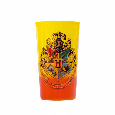 Harry Potter Hogwarts House Colors 12-Ounce Stemless Wine Glasses | Set of 4