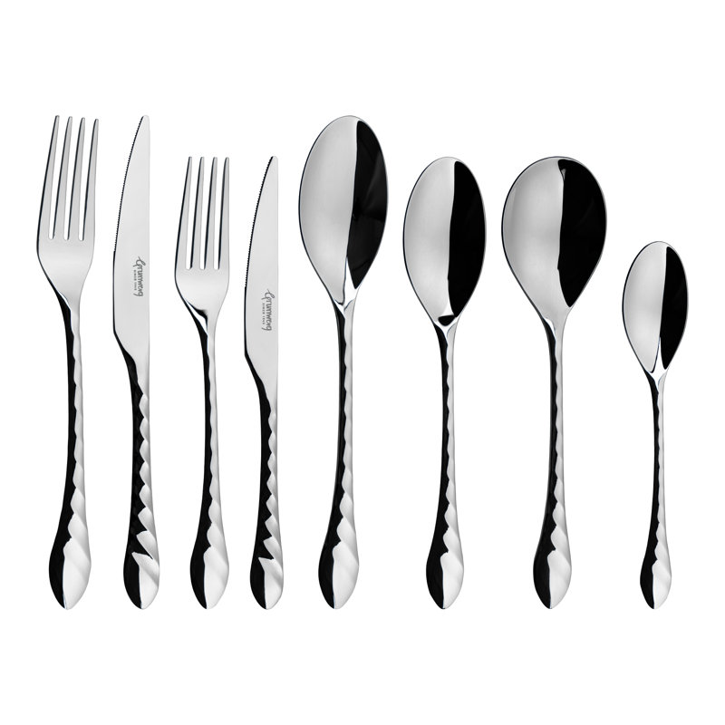 Rivers Collection 44 Piece Stainless Steel Cutlery Set , Service for 6, Whitting