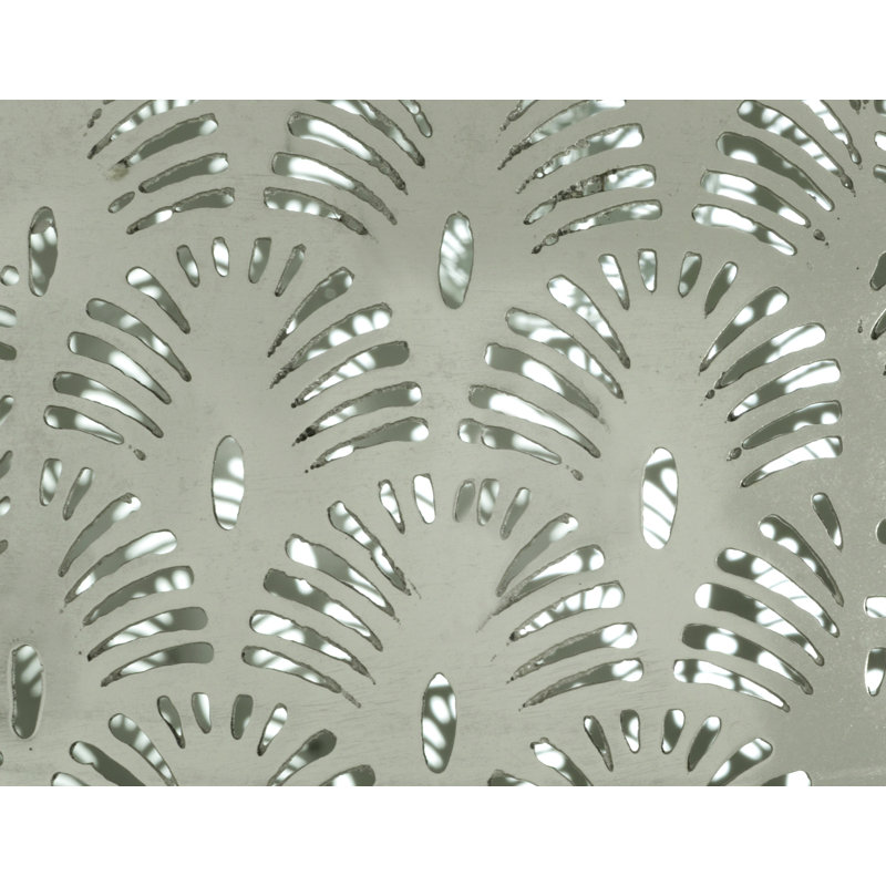 Duwayne - Light Nickel Sphere Pendant, 29cm H x 20cm W x 20cm D