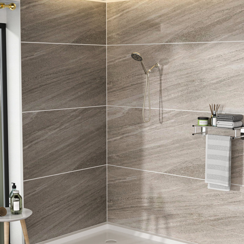 Hand Shower In With 7 Modes - 4.7-inch Gel Nozzle Showerhead, 59-inch Hose, Adjustable Stand For Enjoyable Bathing Settings Big Head, Holder