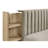 Light Oak Bookcase Storage Queen Bed