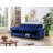 Cesella 83" Velvet Pillow Top Arm Convertible Sofa Bed with Storage-1449151184