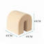 45cm Arched Footstool Large Ottoman-171444246