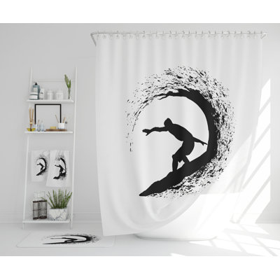 Nayelys Polyester Shower Curtain Set