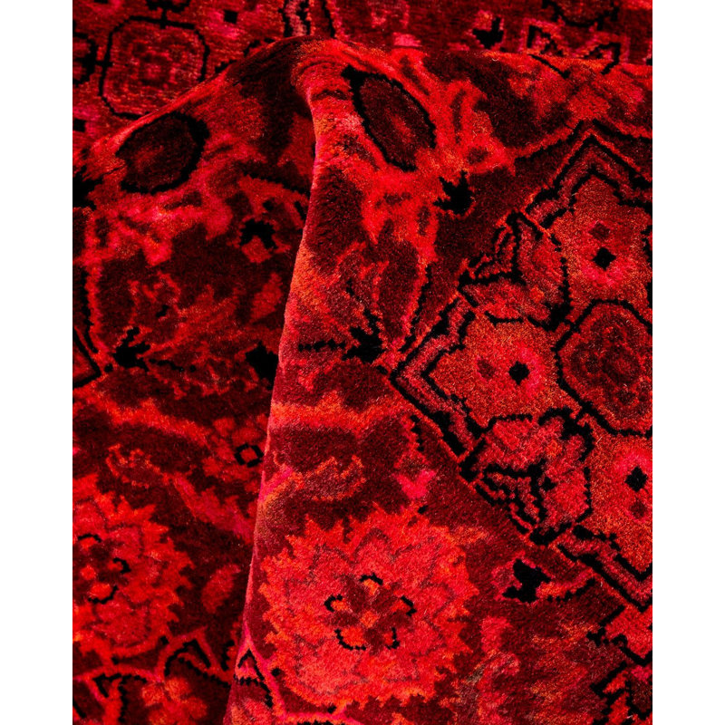 Fine Vibrance One-of-a-Kind 4' 1" X 4' 1" Hand Knotted Area Rug