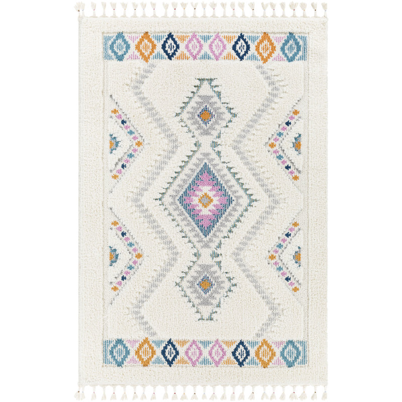 Pepperidge Solid Colour Shag Area Rug, Rectangle 200 x 274cm