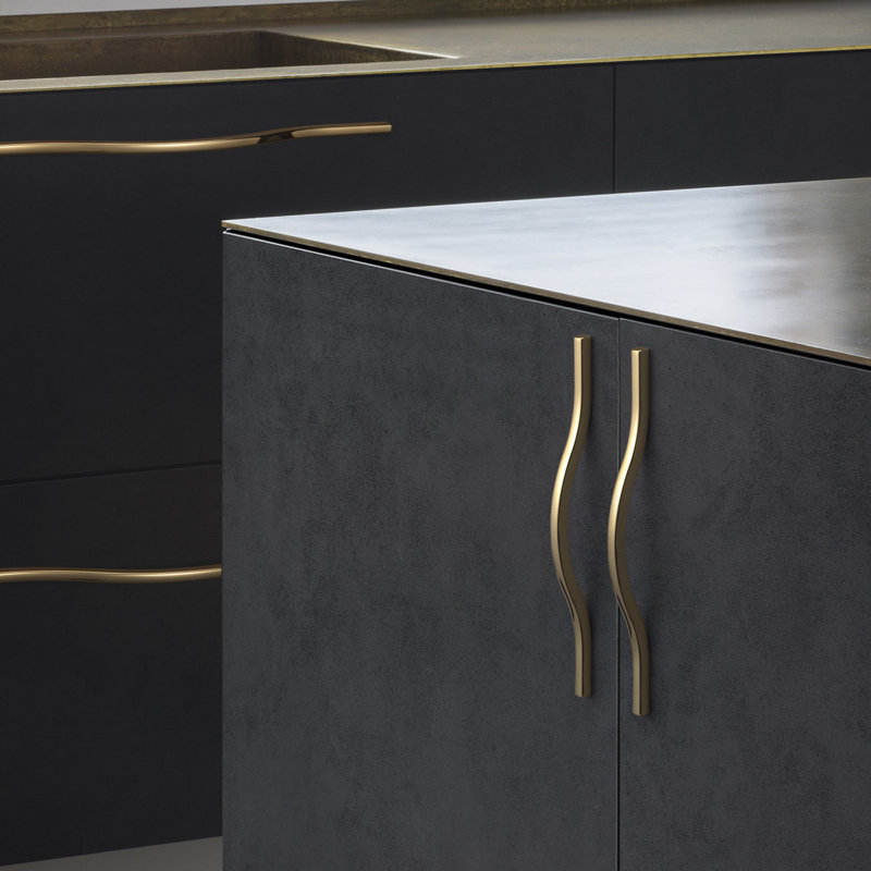 Arch Pull Multipack, Polished Gold