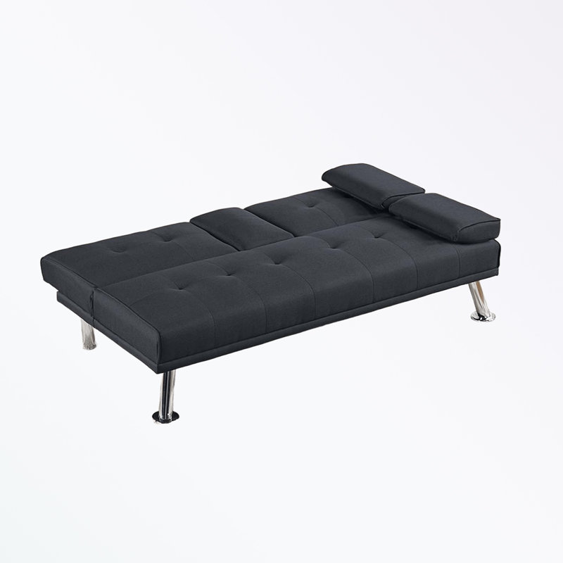 Table pliante ajustable avec porte-gobelets Neston