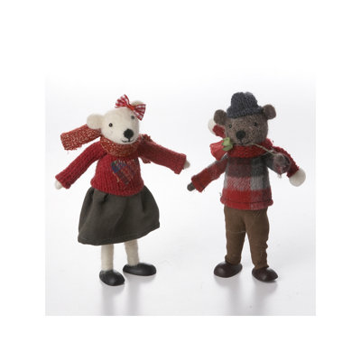 Ensemble de figurine en porte-garçon et fille 2 pièces Forkland
