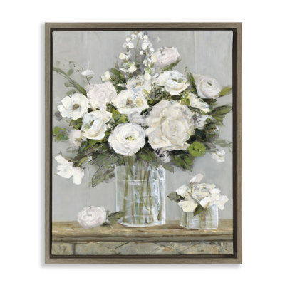 Country White Full Blossoms