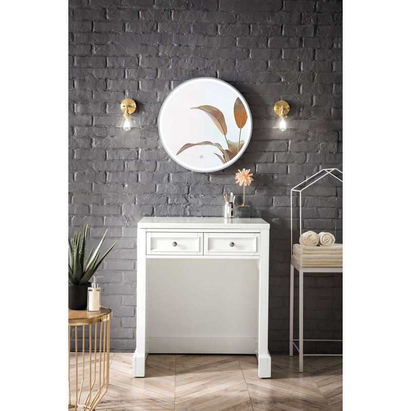 De Soto Solid Wood Vanity, Eternal Marfil