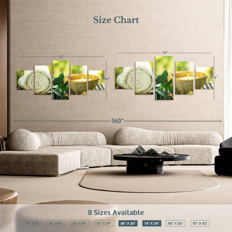 Spa curatif, H 30 po x l 68 po