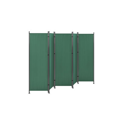 Cristoval 161 cm W x 170 cm H Steel Folding Room Divider