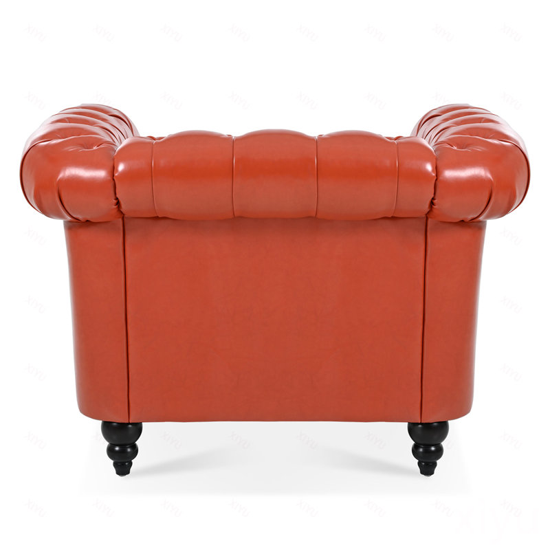 Sofa 1 place pour salon, Orange