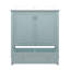 Ensemble de meuble-lavabo 30 po avec lavabo, armoire de salle de bain multifonctionnelle avec portes et tiroir, structure solide et panneau de fibres à densité moyenne-1149616305