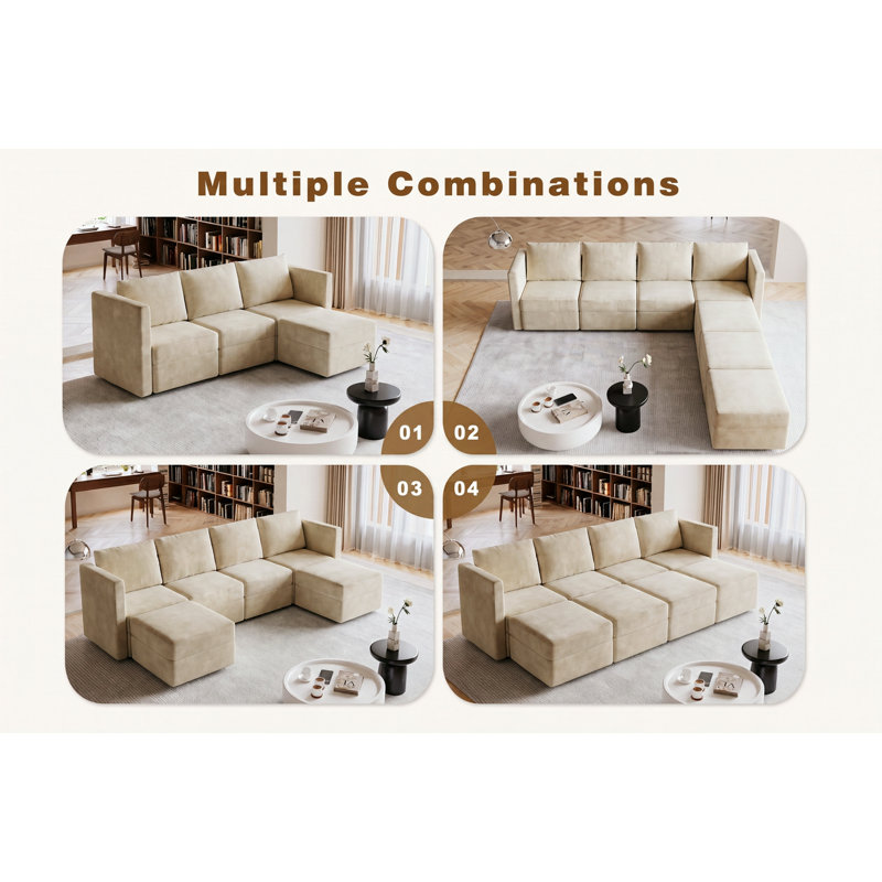 4 Seater Sectional