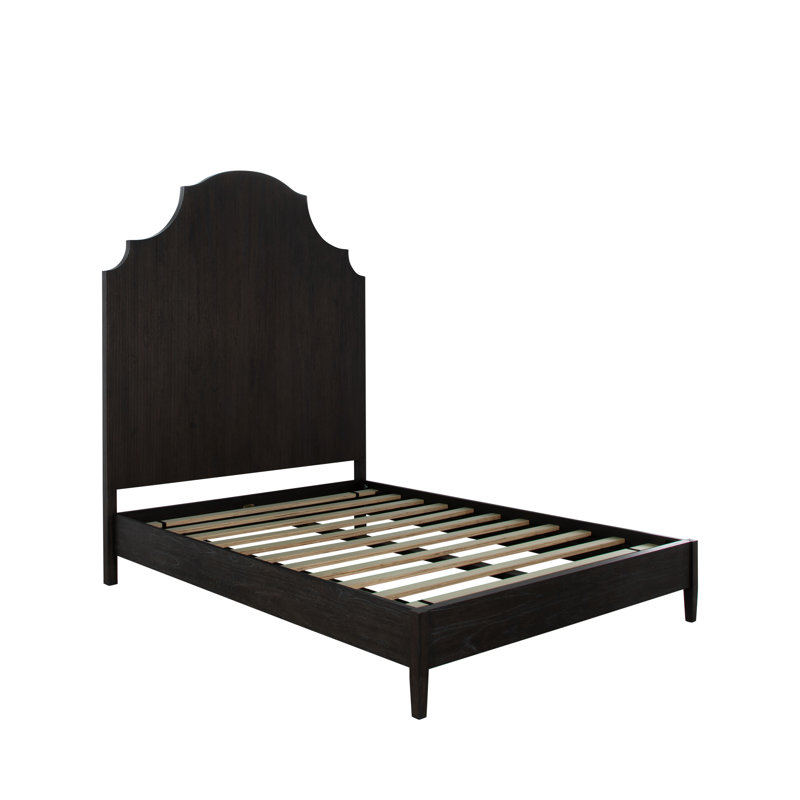 Princeton Bed, Queen, Cerused Forest Black