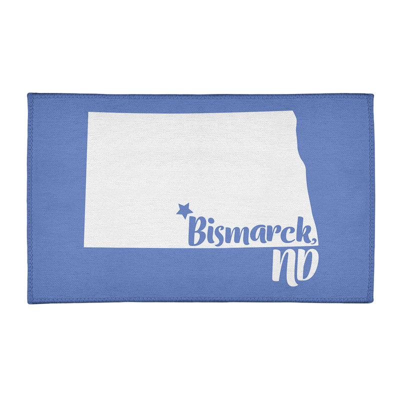Tapis en polyester bismarck north dakota, Rectangle 9 pi x 12 pi
