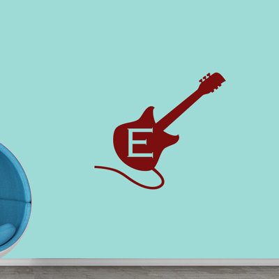 Adhésif décoratif guitare personnalisée