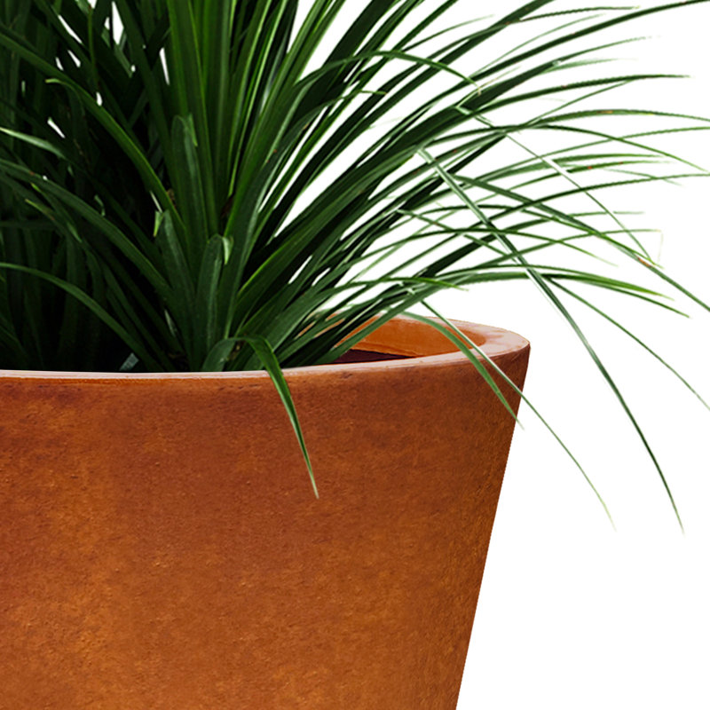 Waitman Pot Planter, Iron Oxide