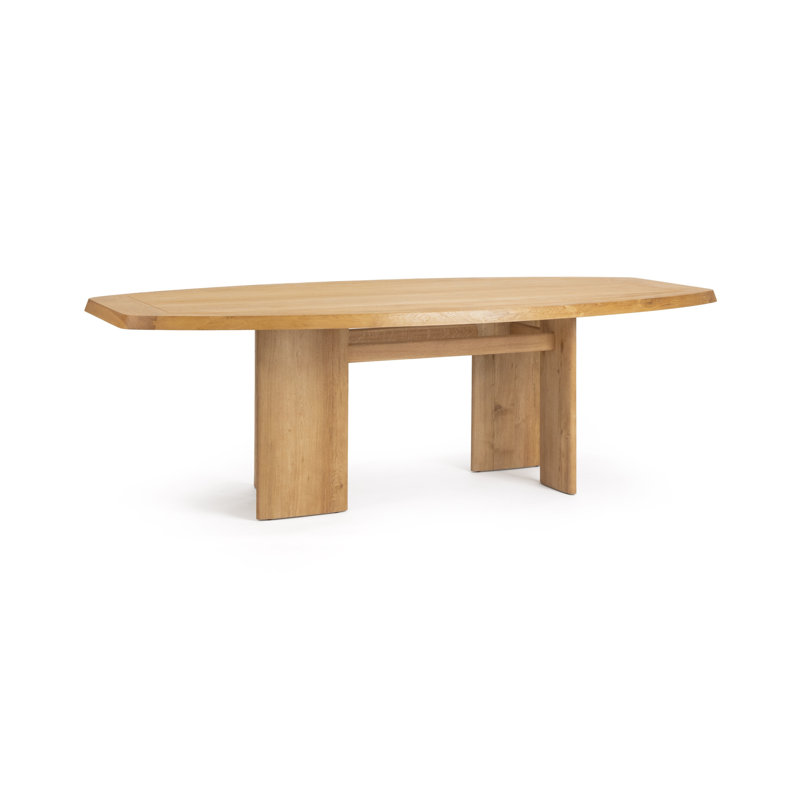 Sorento Rectangle Oak Dining Table, Natural