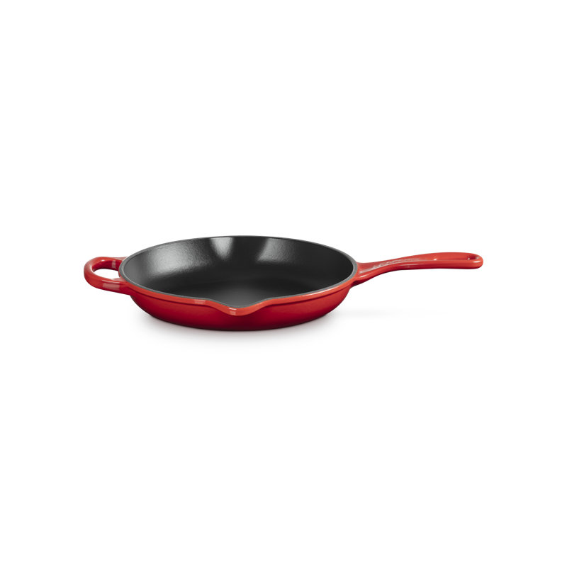 Le Creuset Enameled Cast Iron Skillet, Cerise