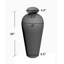 Vase de plancher en verre 20 pouces Iesha-678434813