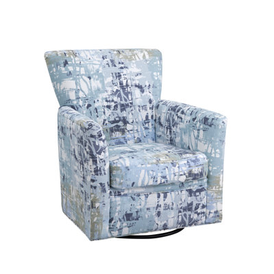 Starkweather Upholstered 360 Swivel Rocking Chair