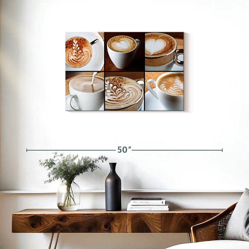 Yarlin Coffee Artistry, 20" H x 30" W