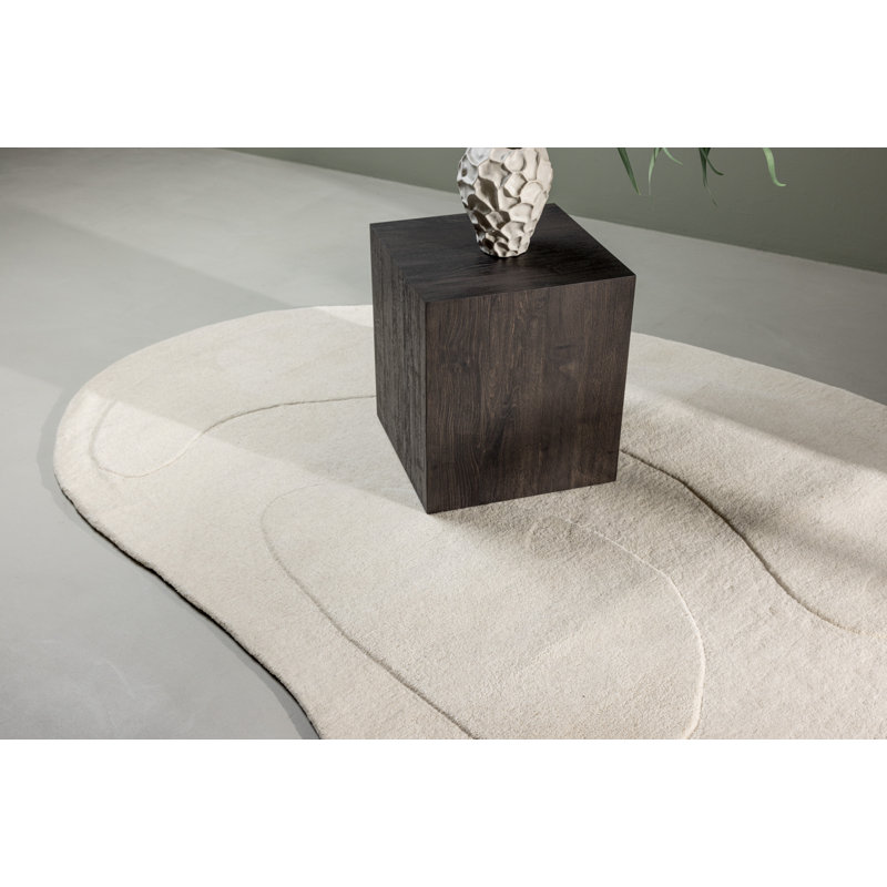 Arvene Wool 175cm X 290cm Area Rug, Beige