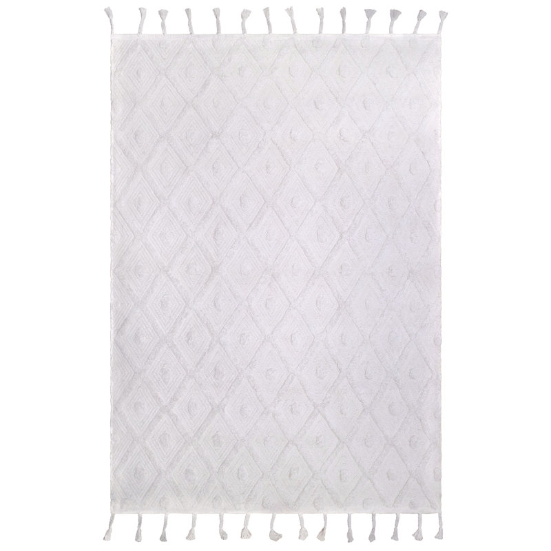 Clegg Solid Colour Cotton Hand Woven 120cm X 170cm Area Rug