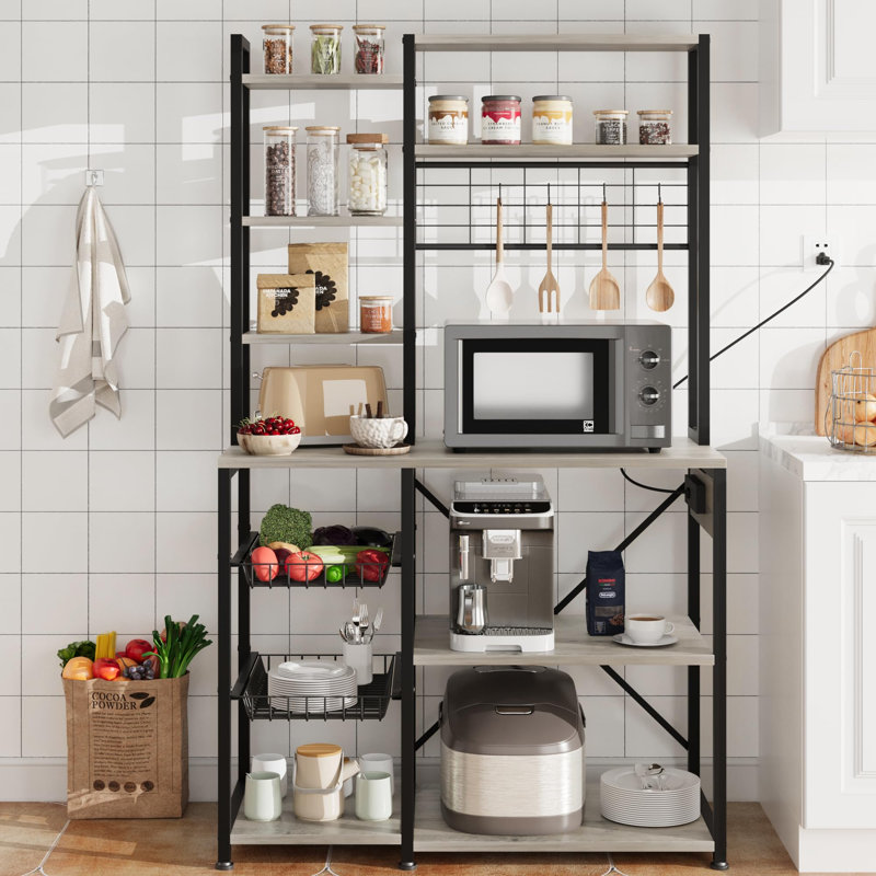 89.9cm W Metal Shelving Unit