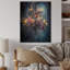 Lustre tourbillon de crépuscule II sur bois-932990742