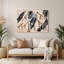 Tableaux de comparaison des télescopes spatiaux, art mural en métal beige-1642461813
