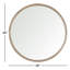Miroir rond en bois massif Carper-1770125291