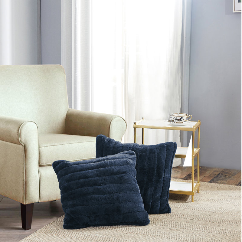 Supermink Square Euro Pillow Cover, Parisain Night