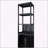Versatile Slim Storage Cabinet with Bamboo Shelves for Various Rooms-1077501610