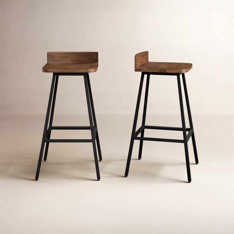 Pennie Solid Wood 27" Counter Stool